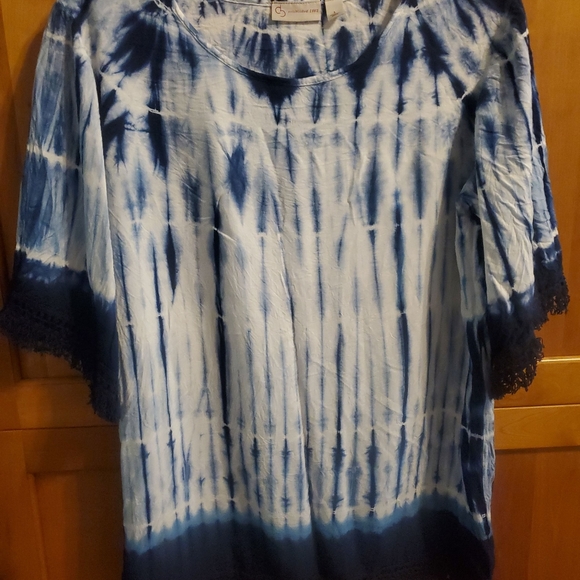 Tye dye house of CB top - Picture 2 of 8